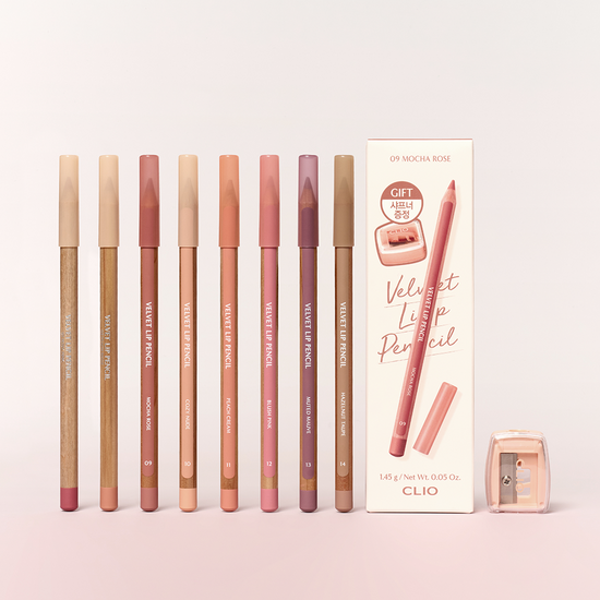 CLIO Velvet Lip Pencil 1.45g (10 Types)