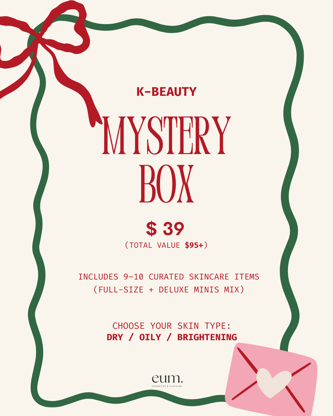 [LIMITED EDITION] $39 MYSTERY BOX