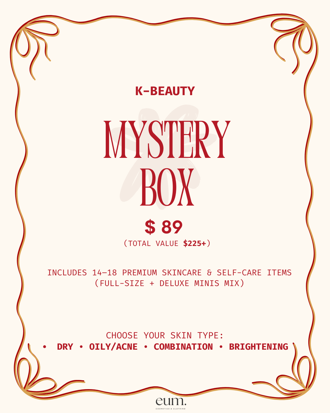 [LIMITED EDITION] $89 PREMIUM BOX